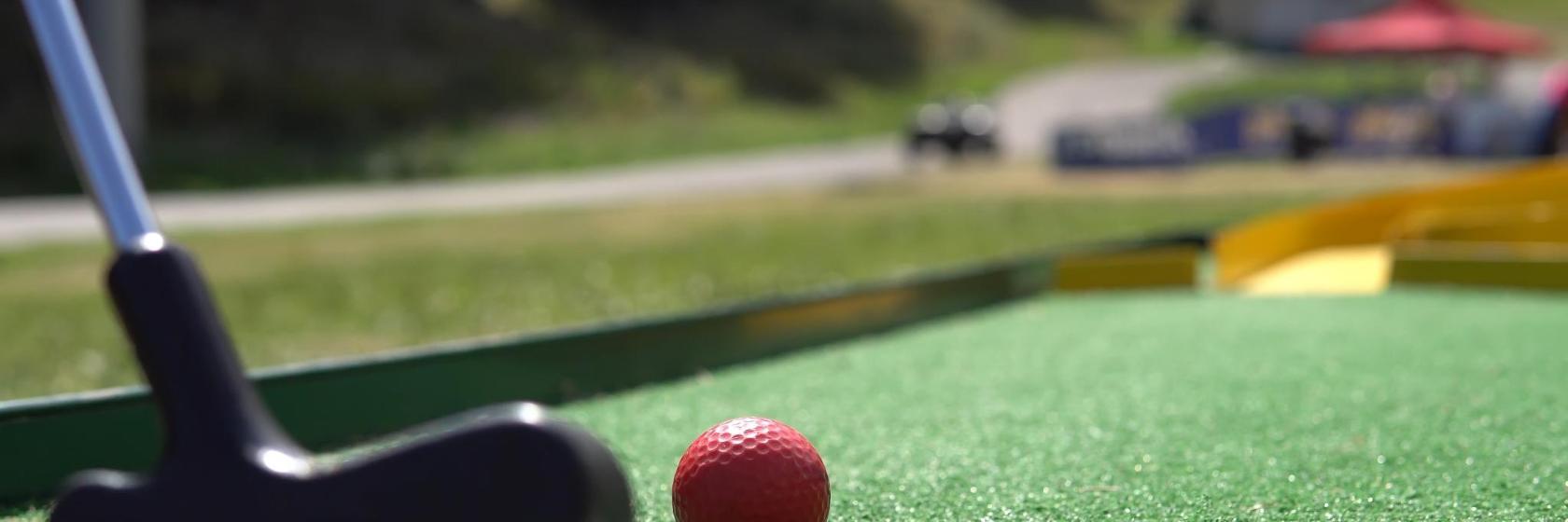 Minigolf course